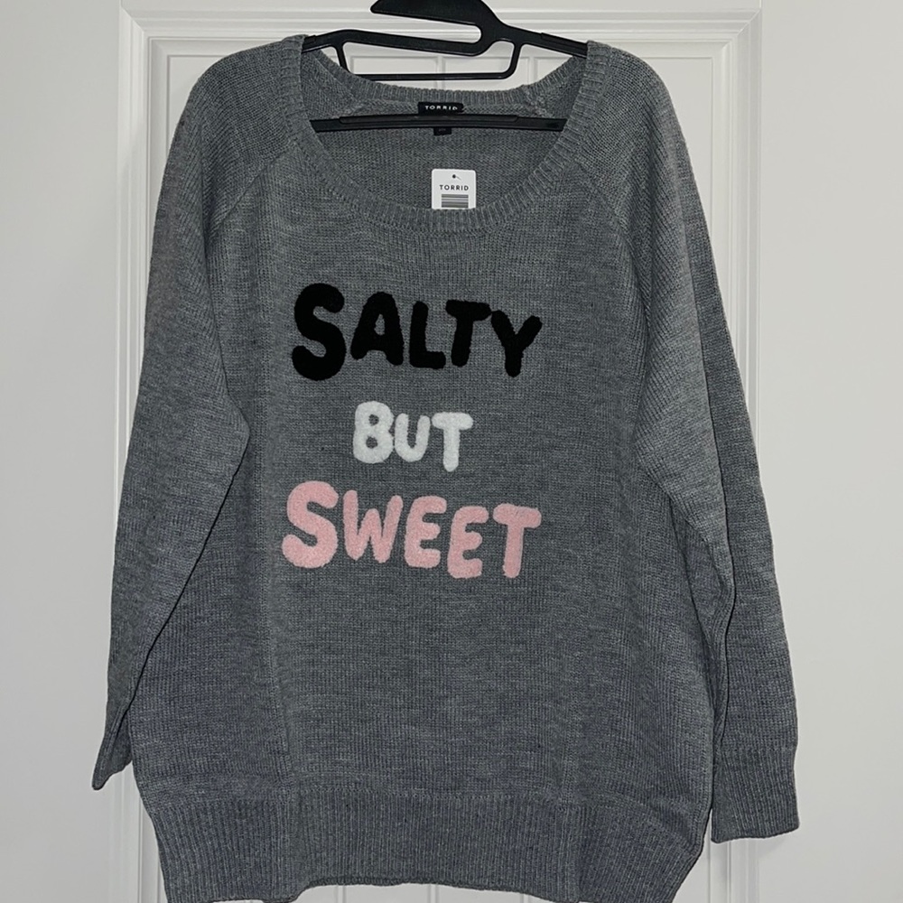 Salty but Sweet torrid Sweater